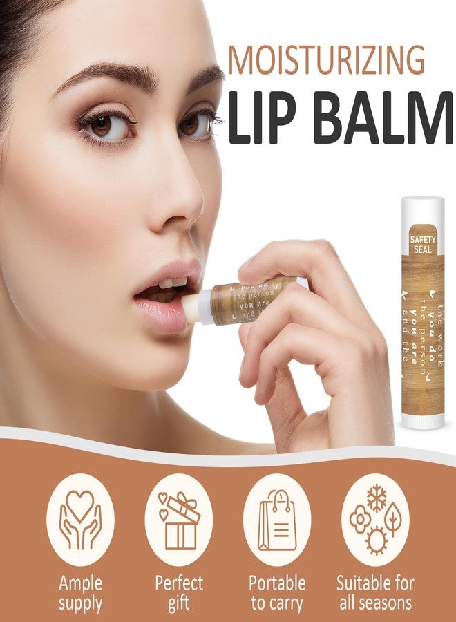 DMSKY Appreciation Gifts 60 Pcs Lip Balm Bulk, Staff Appreciation Gifts Bulk Thank You Gifts Bulk for Coworkers Teacher Worker Employee Leaving Farewell Gifts - Image 5